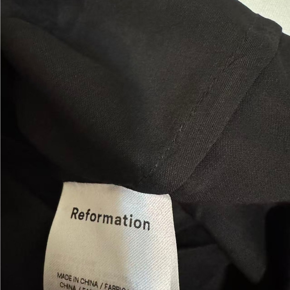 Reformation Calia Top Black - Picture 6 of 6